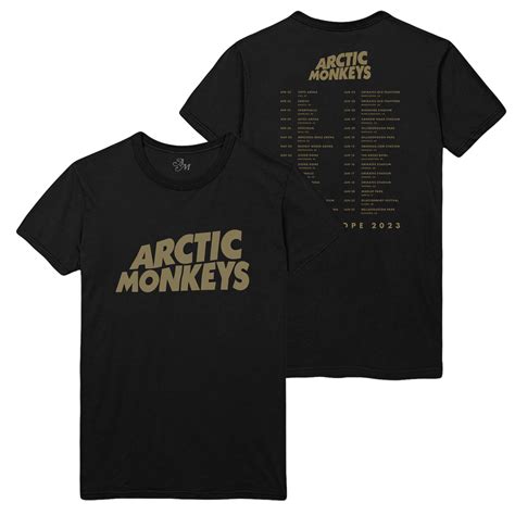 arctic monkeys t shirt official